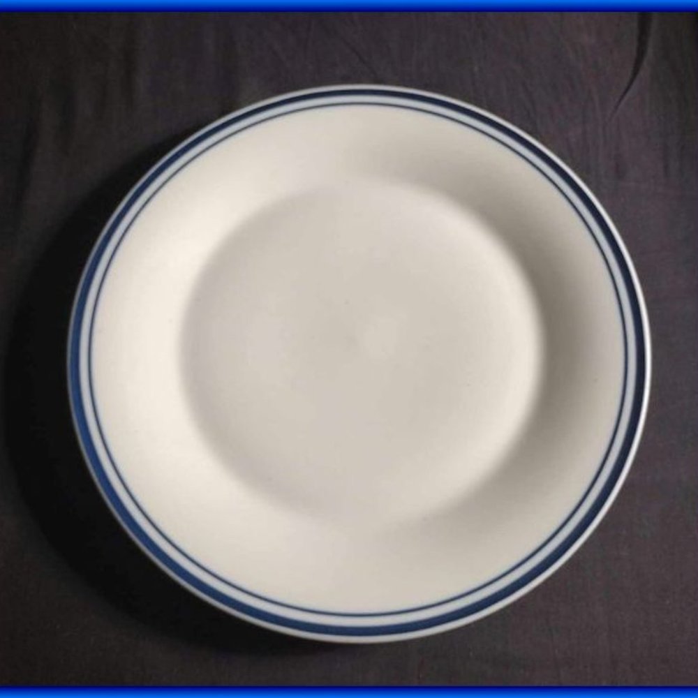 10 1/8" Vintage Test Rite International Company LTD Stoneware Dinner Plate